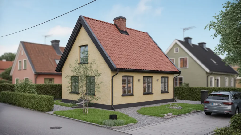 slutf rt takbyte p villa i bl sut johanneshov